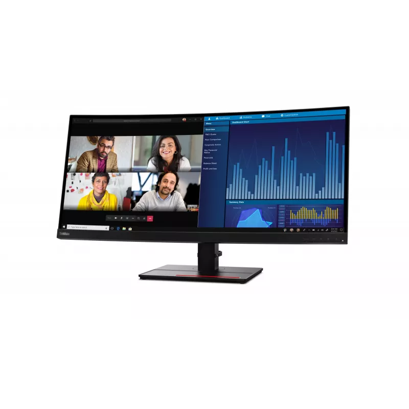 Monitor Lenovo ThinkVision P34w-20 86,7 cm (34,1 pollici) 3440 x 1440 pixel Wide Quad HD LED nero