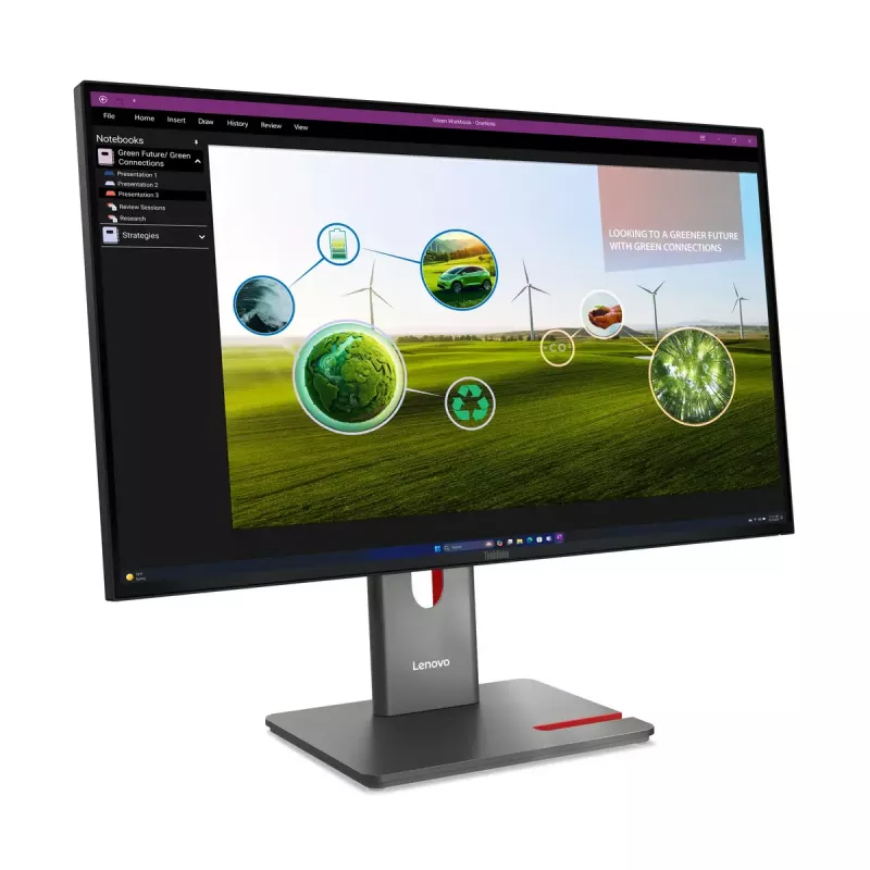 Monitor Lenovo ThinkVision P27Q-40 27 pollici LED Quad HD 2560 x 1440