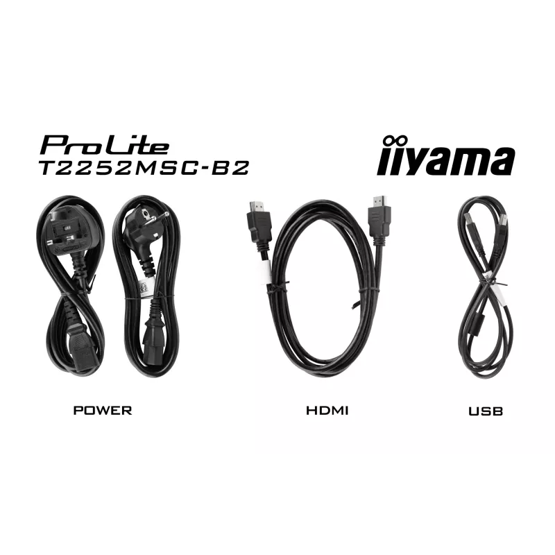 Monitor per computer iiyama ProLite T2252MSC-B2 54,6 cm (21,5