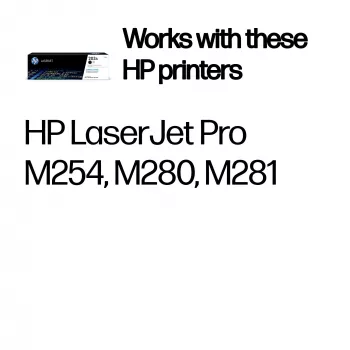 Cartuccia toner HP toner nero 203A M254DW 1,4K CF540A