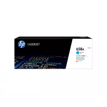 HP 658A cartuccia toner originale LaserJet ciano, 6000 pagine, ciano, 1 pz.
