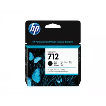 HP 712 cartuccia inchiostro DesignJet 80 ml nero