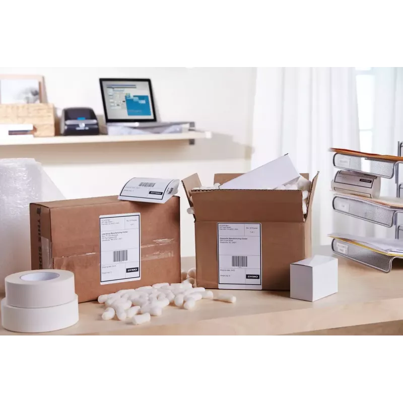 DYMO LabelWriter 5XL etichettatrice | etichettatrice con riconoscimento automatico delle etichette | stampa etichette di spedizione extra larghe di Amazon DHL e altro | perfetta per venditori e-commerce | spina EU a 2 pin