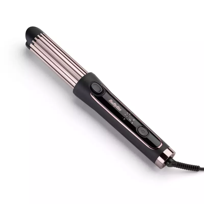 Arricciacapelli BABYLISS Curl Styler Luxe C112E — cilindro in ceramica 36 mm, 160–200°C, 32 W, display LED