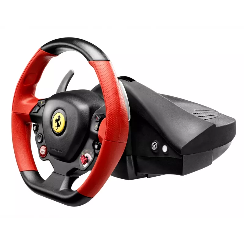 Thrustmaster Ferrari 458 Spider nero, rosso USB volante + pedali Xbox One