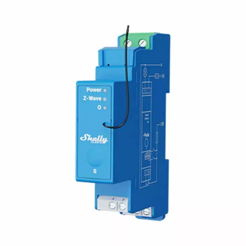 Relè per guida DIN Wave Pro 1, max. 16 A, 1 fase, 1x 16 A, Z-Wave