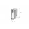 Unold Ava bollitore 2,5 l 2600 W argento, bianco