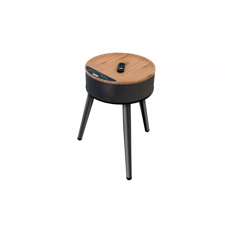 Unold 86545 stufa elettrica per interni nero, legno stufa elettrica a ventola