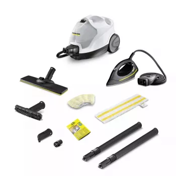 Pulitore a vapore a cilindro Kärcher SC 4 EasyFix IRON 0,8 l 2000 W nero bianco