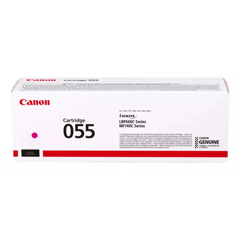Cartuccia toner Canon 055 1 pezzo originale magenta