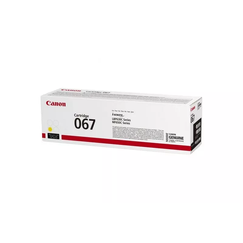 Cartuccia toner Canon 067 1 pz. originale giallo