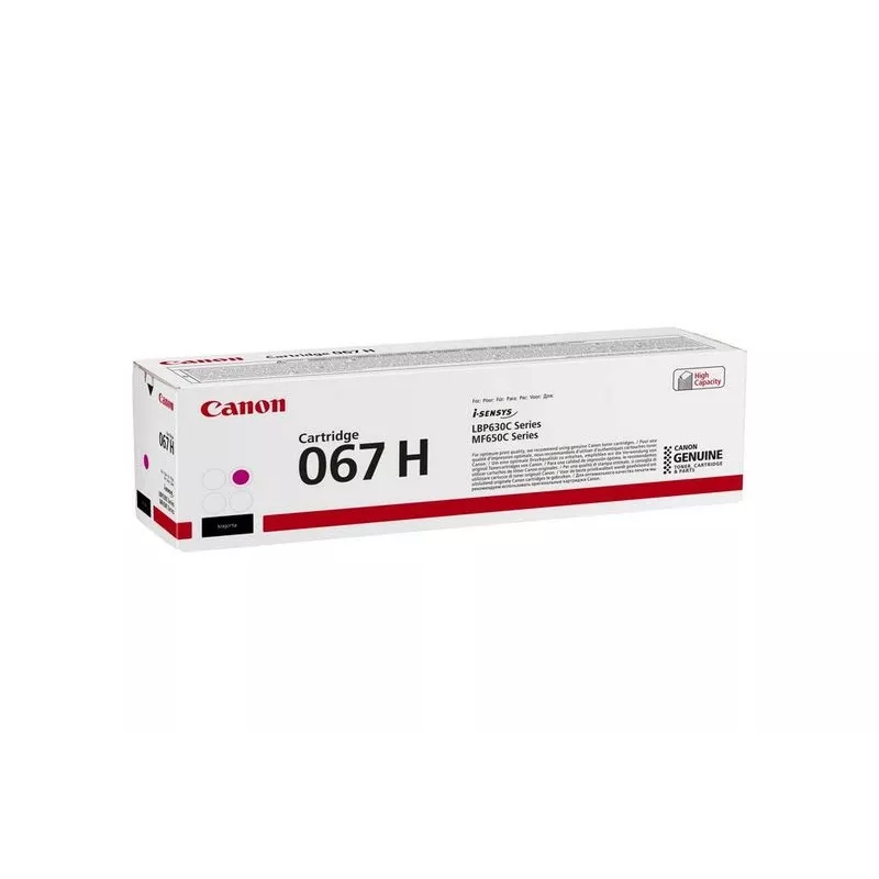 Cartuccia toner Canon 067H 1 pz. originale magenta