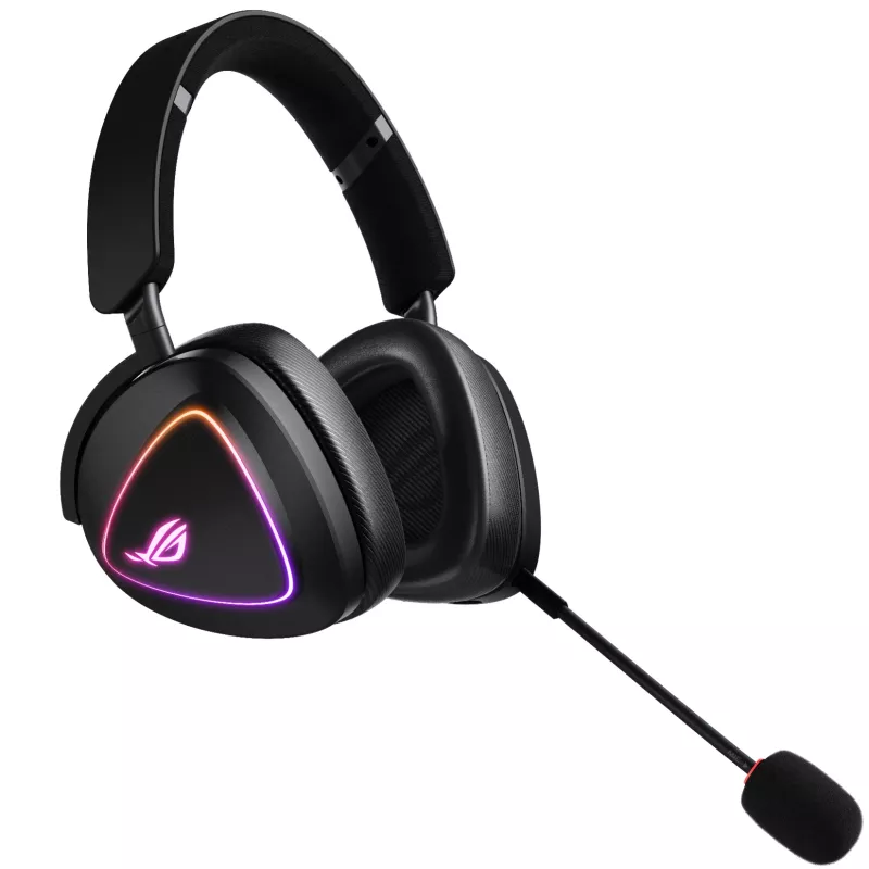 ASUS ROG DELTA II headset con filo e wireless con archetto gaming USB Type-C Bluetooth nero