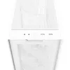 Case PC ASUS A21 PLUS Micro ATX bianco — supporta Micro ATX/Mini-ITX, 3 ventole frontali da 120 mm, 1 ventola posteriore da 120 mm, radiatore frontale da 360 mm, GPU fino a 380 mm