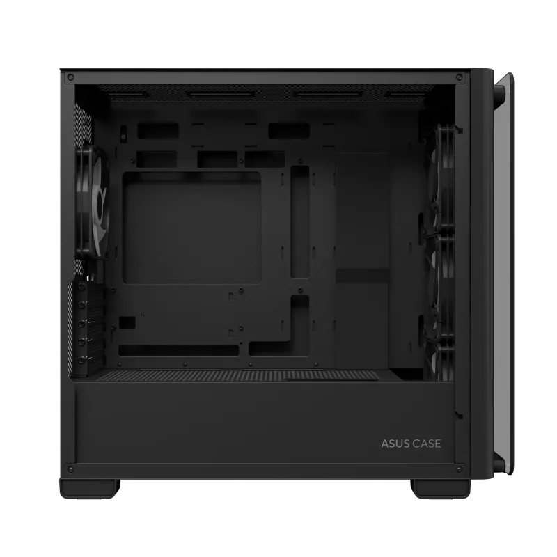 ASUS A23 PLUS TG ARGB nero, PC, nero, micro ATX, Mini-ITX, multicolore, 16,5 cm, 38 cm