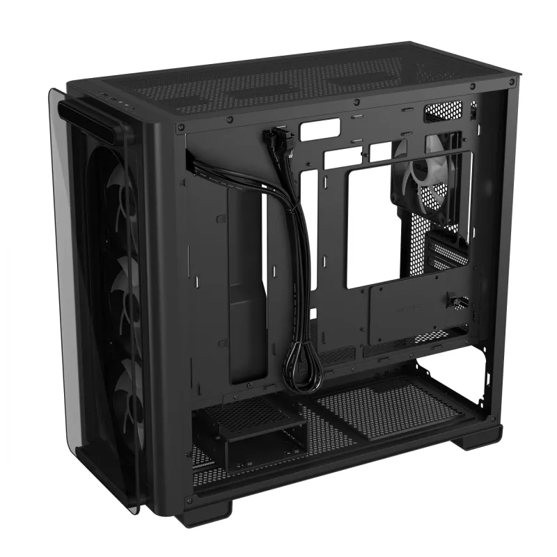 ASUS A23 PLUS TG ARGB nero, PC, nero, micro ATX, Mini-ITX, multicolore, 16,5 cm, 38 cm
