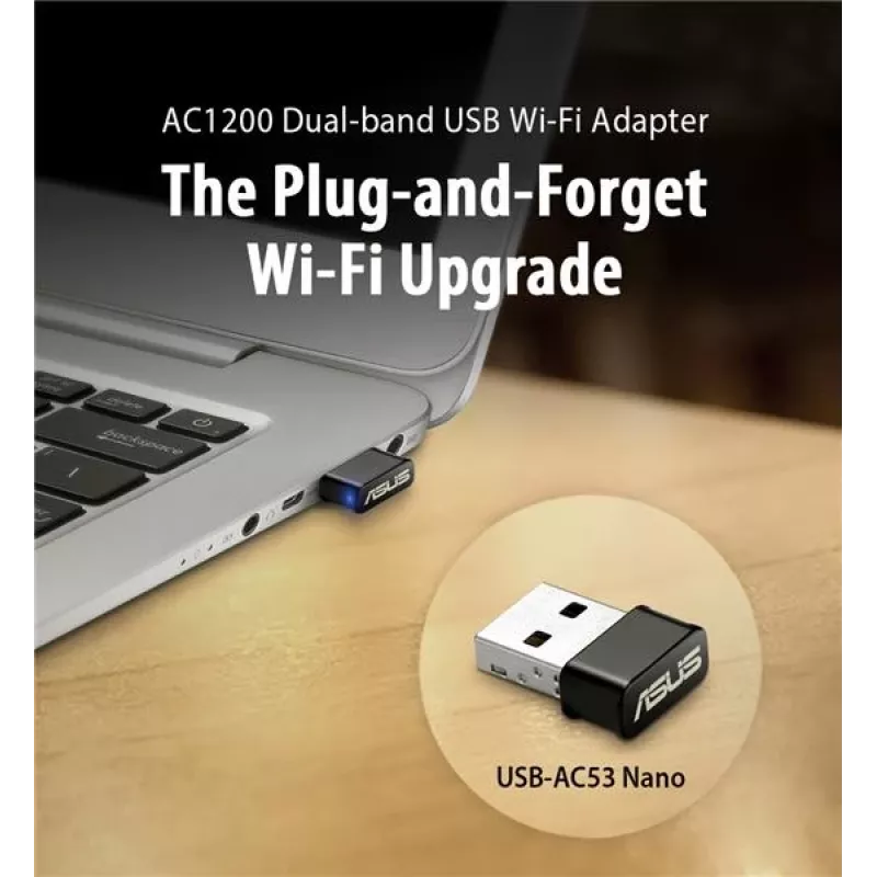 ASUS USB-AC53 Nano Wi-Fi 867 Mbit/s