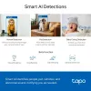TP-Link Tapo telecamera Wi-Fi pan/tilt AI per la sicurezza domestica