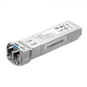 TP-Link 10Gbase-LR SFP+ LC Ricetrasmettitore, fibra ottica, 10000 Mbit/s, SFP+, LC, 9/125 µm, LR