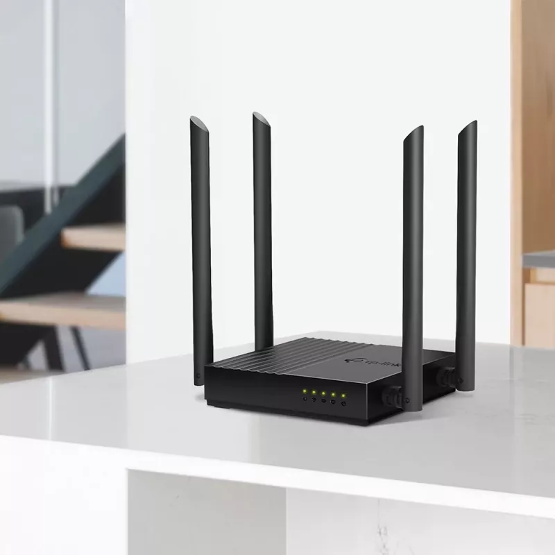 TP-Link Archer C64 Router WLAN Gigabit Ethernet dual band (2,4 GHz / 5 GHz) nero