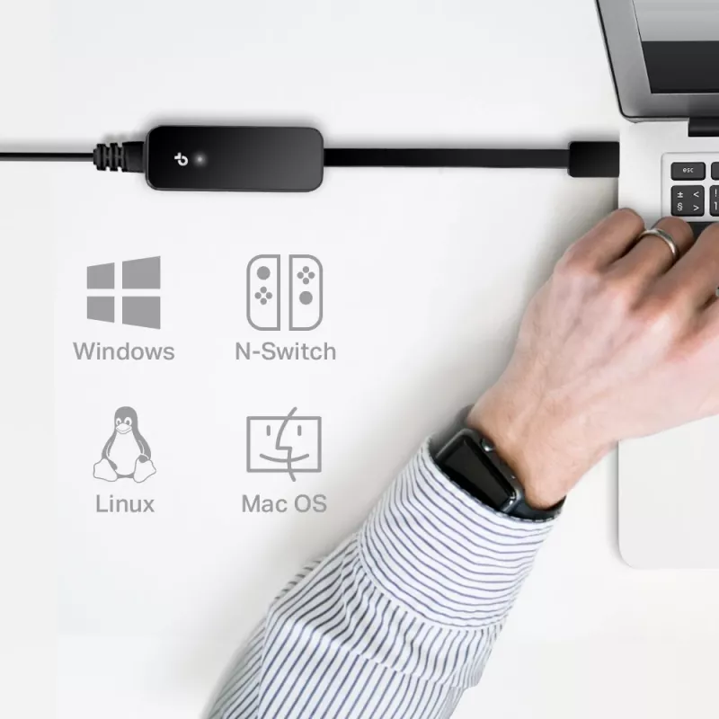 Adattatore di rete USB 3.0 a Gigabit Ethernet TP-Link UE306