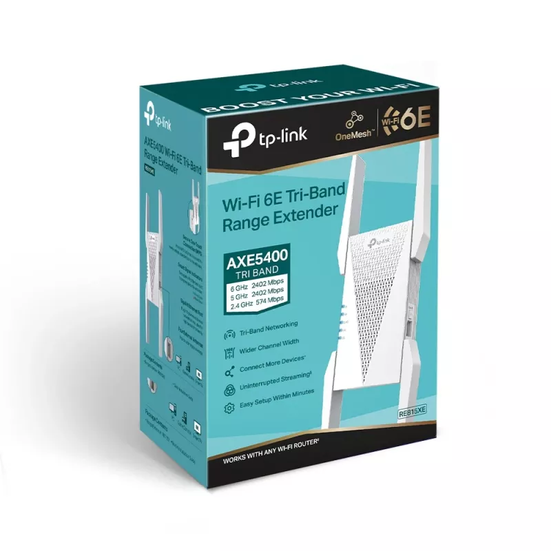 TP-Link AXE5400 Mesh Wi-Fi 6E Extender