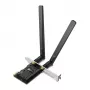 Adattatore PCIe TP-Link AX1800 Wi-Fi 6 Bluetooth 5.2, interno, wireless, PCI Express, WLAN / Bluetooth, 1800 Mbit/s, nero