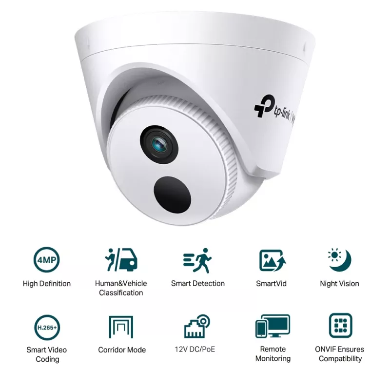 Telecamera di sicurezza TP-Link VIGI C440I 2.8MM turret telecamera di videosorveglianza IP interno 2560 x 1440 pixel soffitto