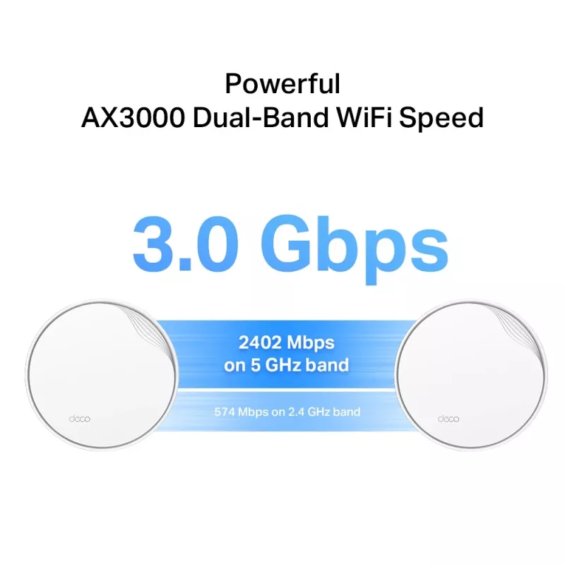 Unità mesh Wi-Fi 6 TP-Link AX3000 Whole Home con PoE
