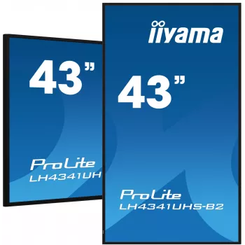 iiyama LH4341UHS-B2 display per segnaletica digitale 108 cm (42,5