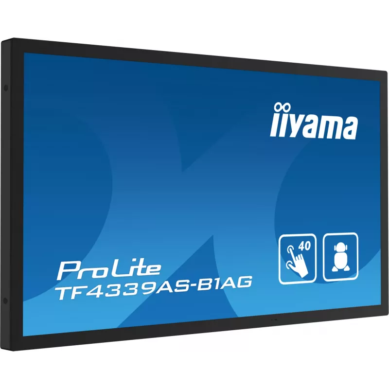 iiyama TF4339AS-B1AG monitor per computer 108 cm (42,5 inch) 3840 x 2160 pixel 4K Ultra HD LED touchscreen nero