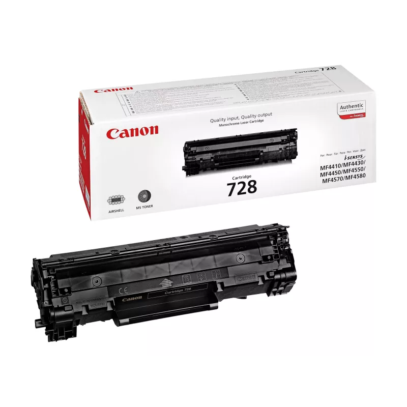 Cartuccia toner Canon 728, 2100 pagine, nero, 1 pz.
