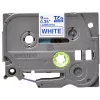 Nastro per laminazione Brother TZe223 9mm blu su bianco