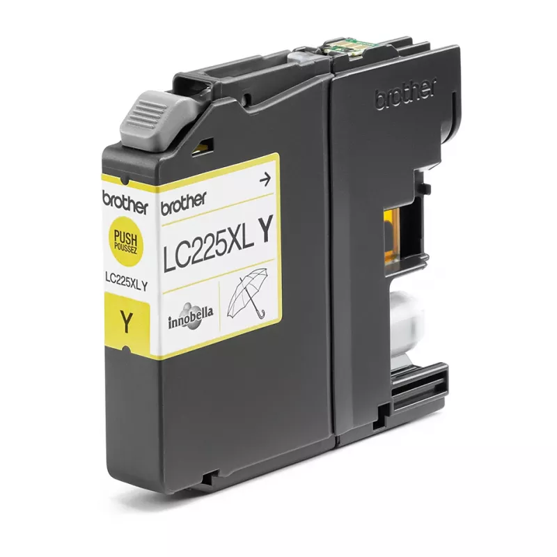 Brother LC225XLY cartuccia d'inchiostro 1 pz. originale alta capacità (XL) giallo
