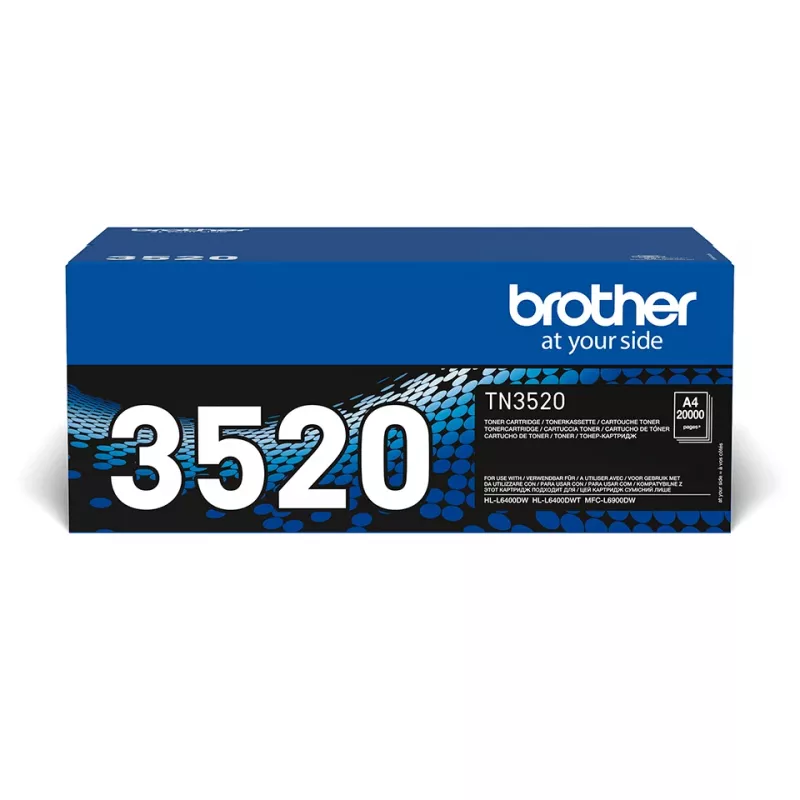 Cartuccia toner Brother TN-3520 3000 pagine nero