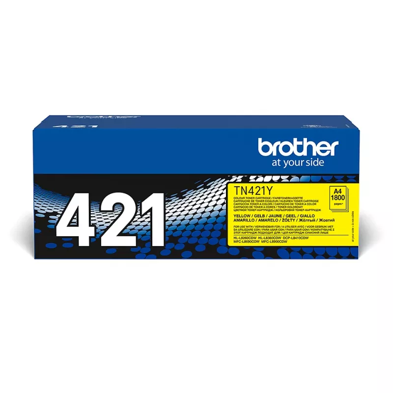Brother TN-421Y cartuccia toner 1 pz. originale giallo