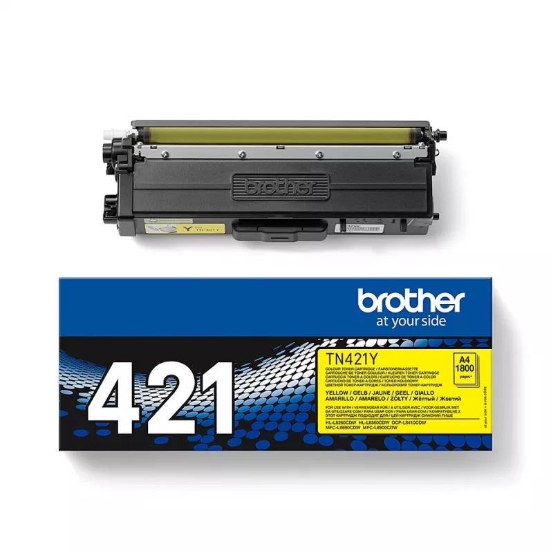 Brother TN-421Y cartuccia toner 1 pz. originale giallo