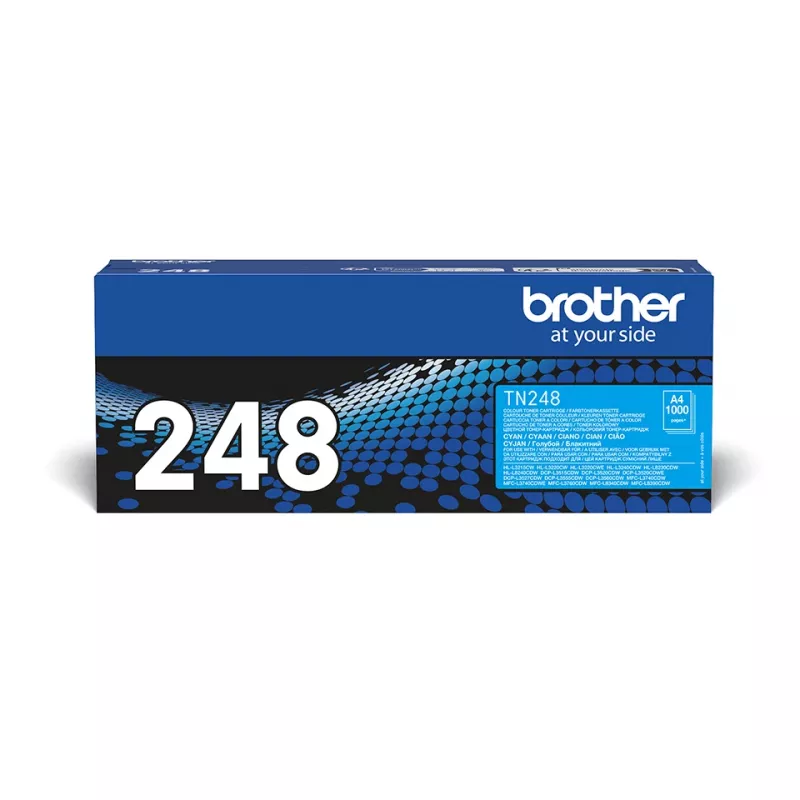 Cartuccia toner Brother TN-248C 1400 pagine verde-blu