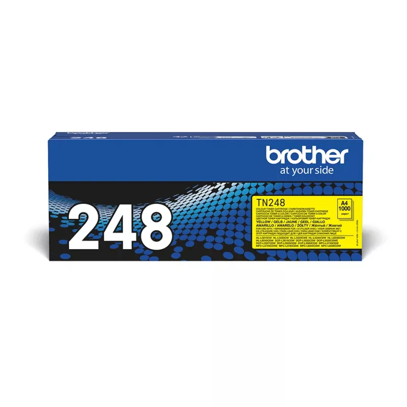 Brother TN-248Y cartuccia toner 1 pz. originale giallo