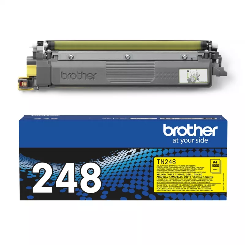Brother TN-248Y cartuccia toner 1 pz. originale giallo