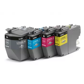 Brother LC422XLVAL cartuccia d'inchiostro 4 pz. originale nero, ciano, magenta, giallo