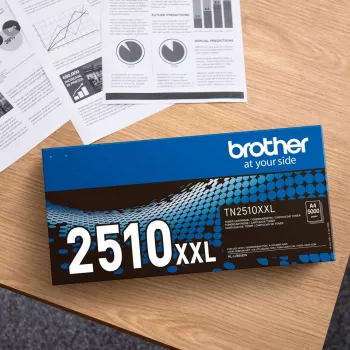 Brother TN-2510XL cartuccia toner nero, 3000 pagine