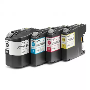 Brother LC229XLVALBPDR cartuccia d'inchiostro 4 pz. originale nero, ciano, magenta, giallo