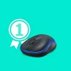 LOGITECH mouse wireless M185 blu