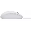 LOGITECH B100 mouse ottico bianco