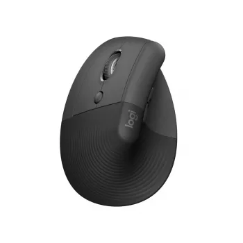 LOGITECH Lift Mouse ergonomico verticale - per mancini - wireless - nero grafite