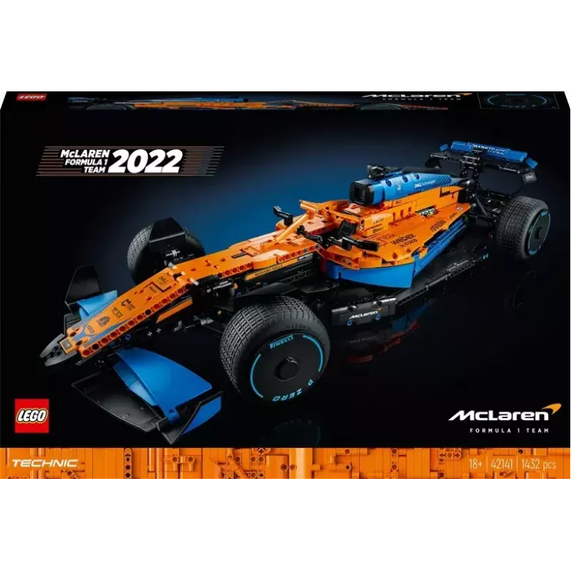LEGO Technic auto da corsa McLaren Formula 1 42141 modello in scala 1:10
