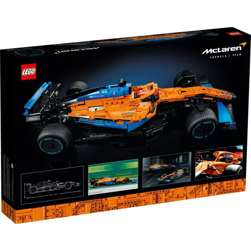 LEGO Technic auto da corsa McLaren Formula 1 42141 modello in scala 1:10