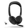 Jabra Evolve2 65 Flex - Link380a UC stereo (ricarica wireless)