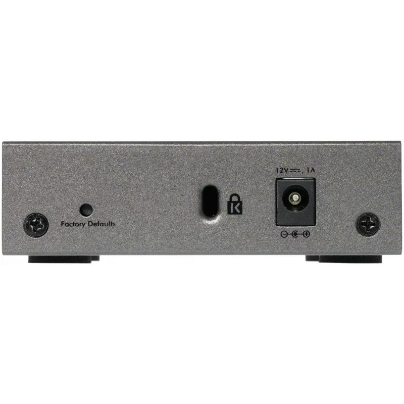 NETGEAR GS105E-200PES switch di rete managed L2/L3 Gigabit Ethernet (10/100/1000) grigio